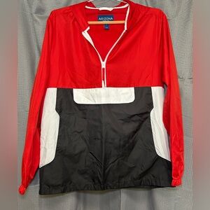 Arizona Jean Co Half-Zip Windbreaker